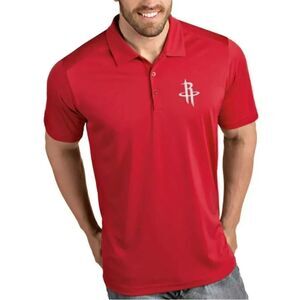 Antigua Red "Houston Rockets" Men's Polo